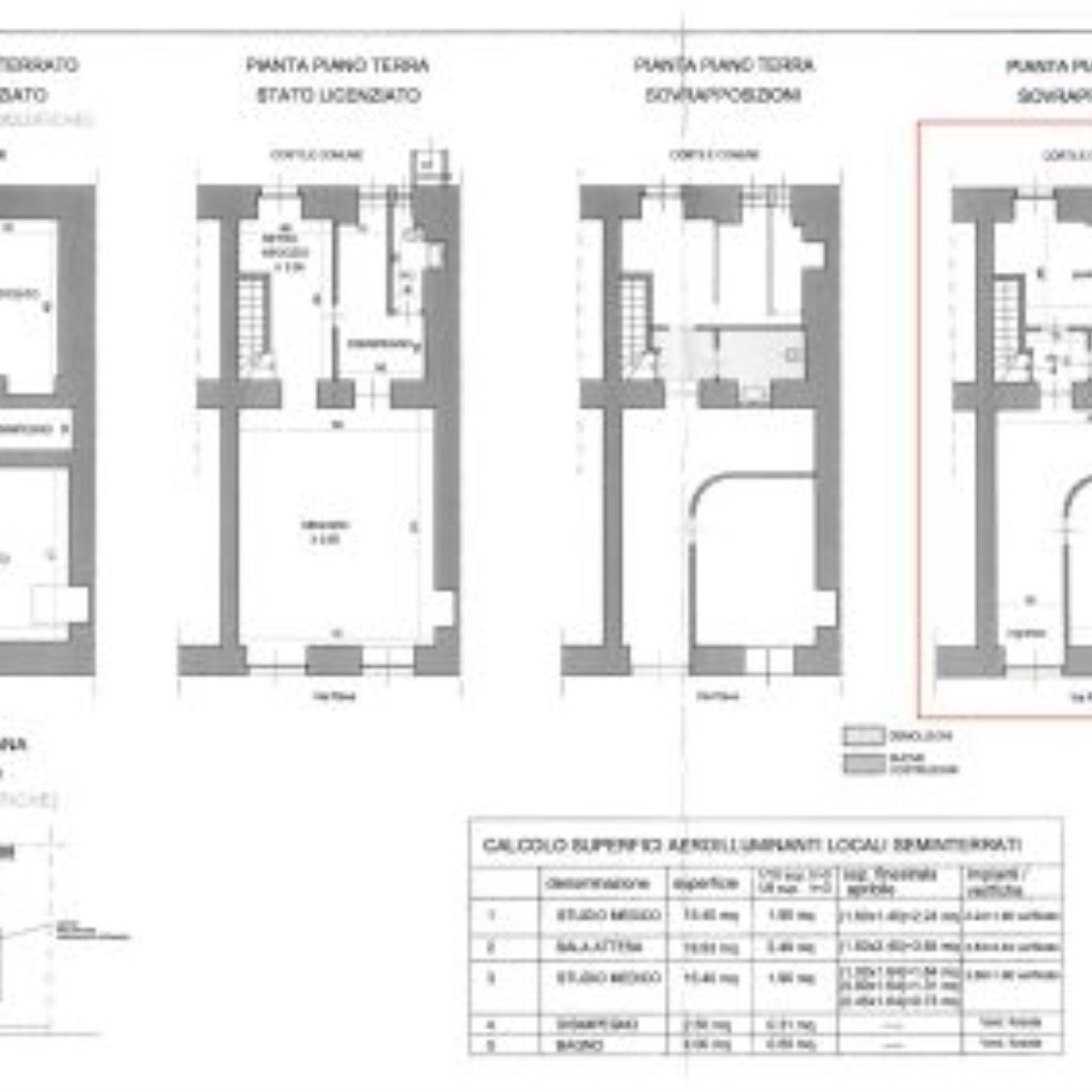 Negozio Via Giovanni Plana, 1, Torino (zona Centro) - planimetria 1