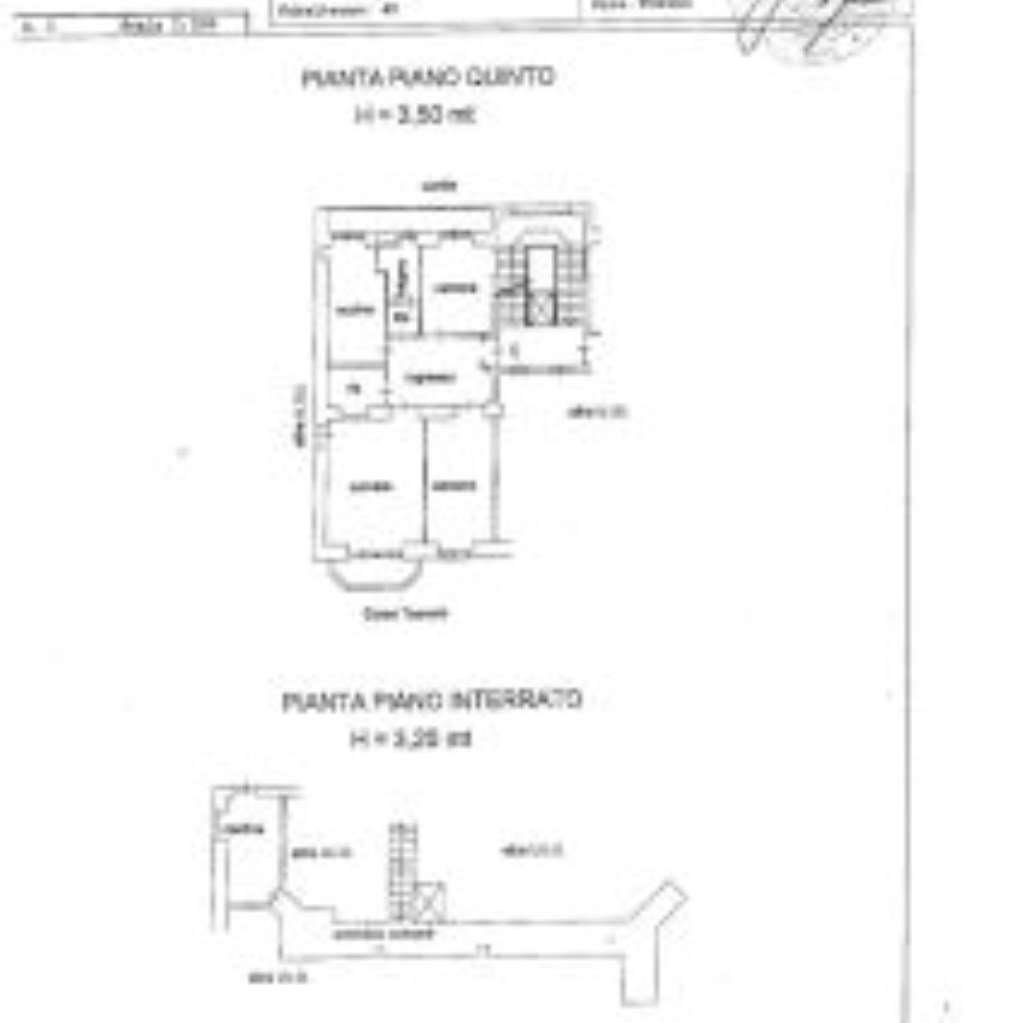 Quadrilocale Corso Alessandro Tassoni, 30, Torino (zona San Donato) - planimetria 1