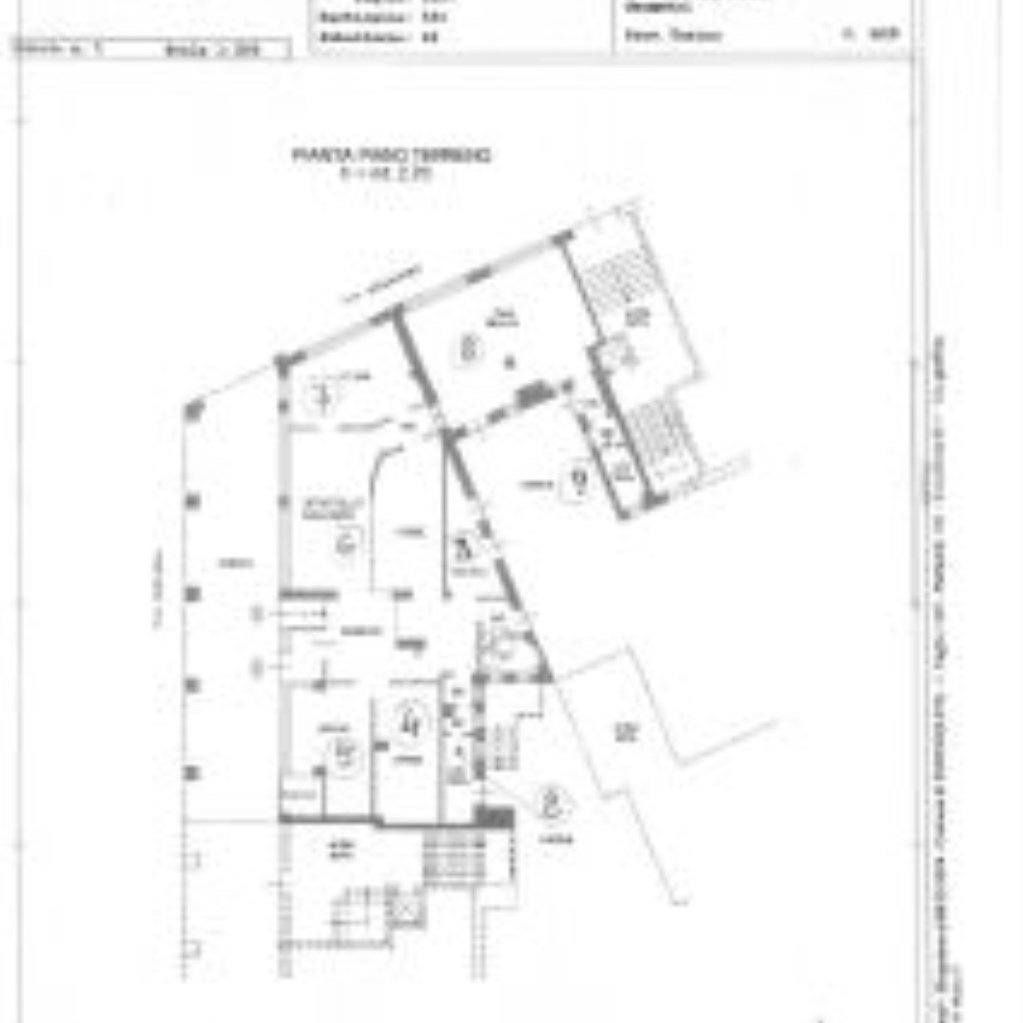 Negozio Via Bibiana, 25, Torino (zona Borgo Vittoria) - planimetria 1