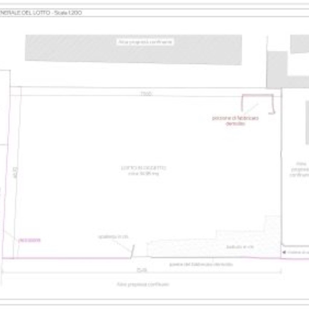 Terreno edificabile Strada San Michele, 5/4, Moncalieri - planimetria 1