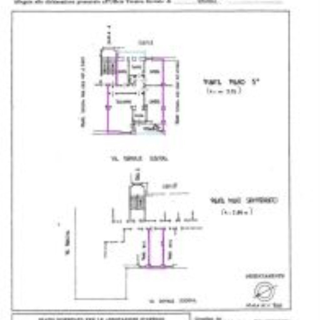 Appartamento Via Giuseppe Vernazza, 14, Torino (zona Santa Rita) - planimetria 1