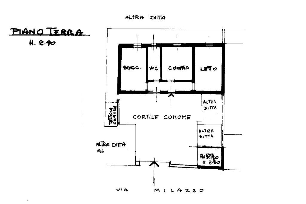 Casa indipendente Via Milazzo, Trezzo sull'Adda - planimetria 1