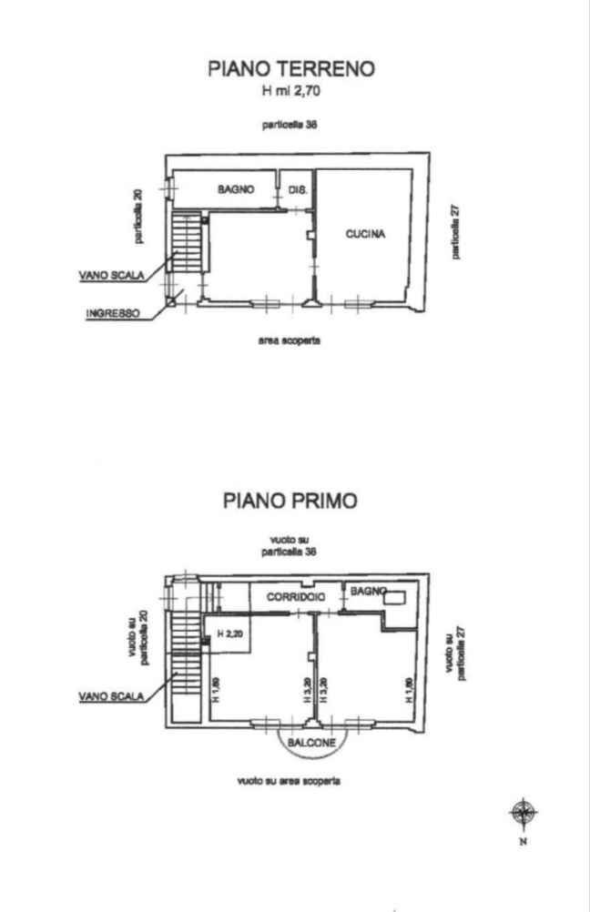 Villa Cuneo - planimetria 1