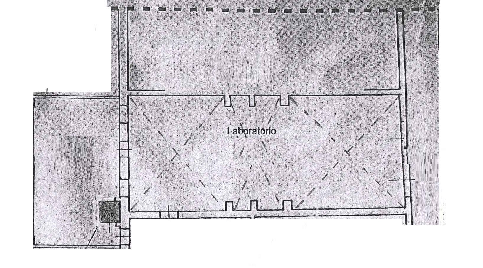 Laboratorio Montelupo Fiorentino - planimetria 1