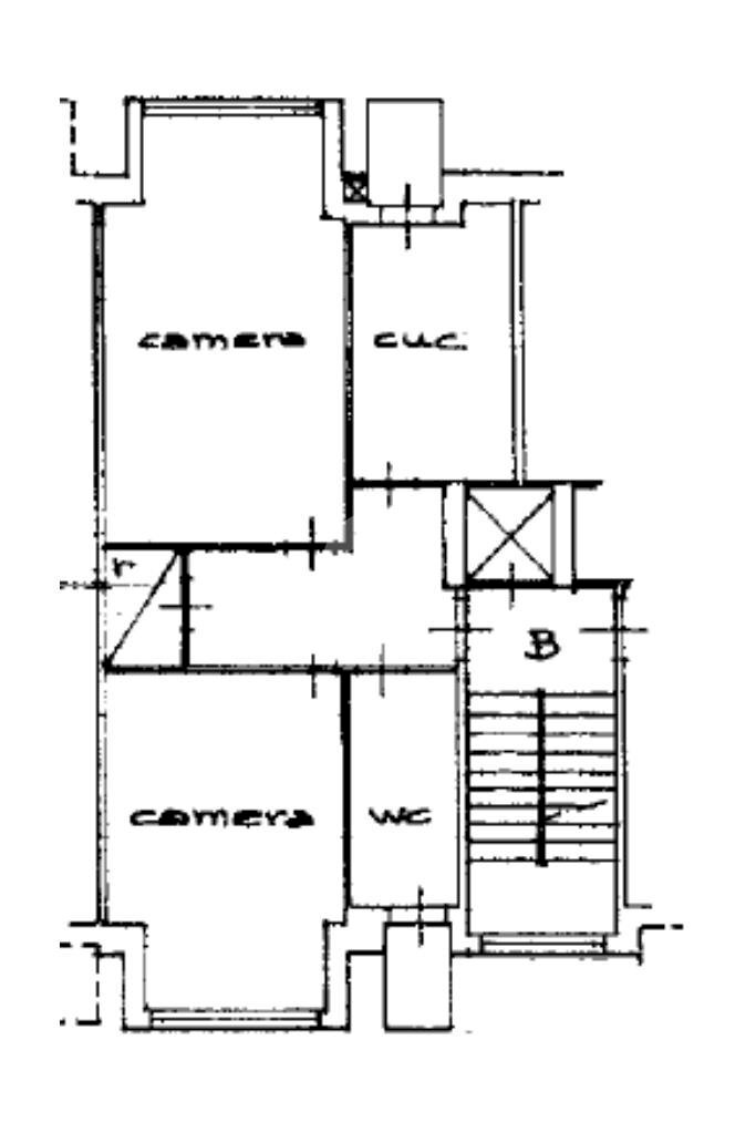 Trilocale Via Enrico Toti, Beinasco - planimetria 1