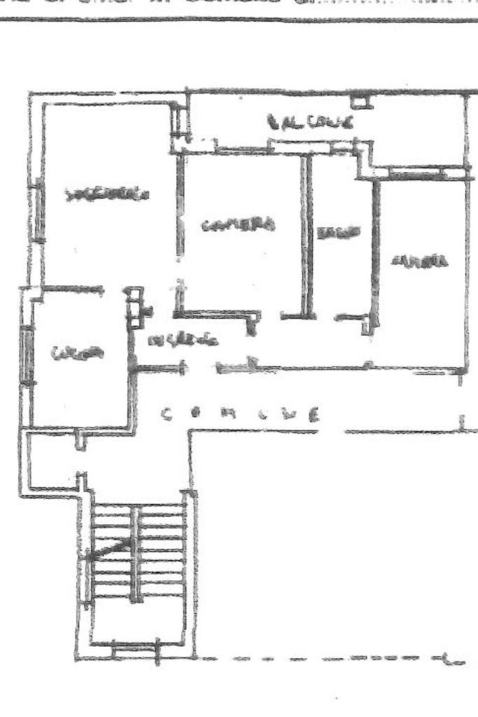 Trilocale Via S. Vincenzo, Valsamoggia (zona San Lazzaro) - planimetria 1