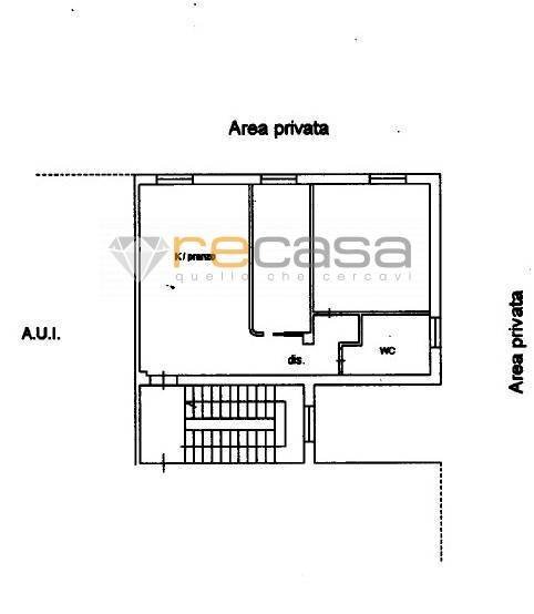 Foto 13 - Three-room apartment Corso Garibaldi
 
1, Bellizzi - floor plans 1