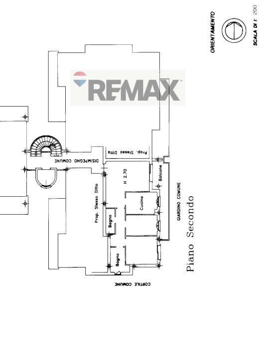 Pianta 2D - Quadrilocale via europa
 
250 a, Cassano d'Adda - planimetria 1