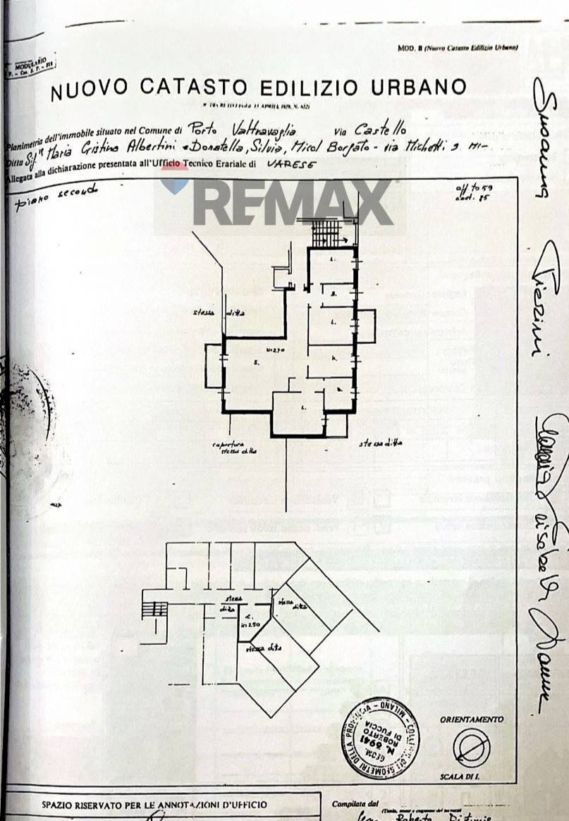 Pianta 2D - Appartamento Via Castello
 
84, Porto Valtravaglia - planimetria 1
