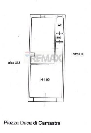 Pianta 2D - Locale Commerciale Piazza Duca Di Camastra
 
20, Catania - planimetria 1