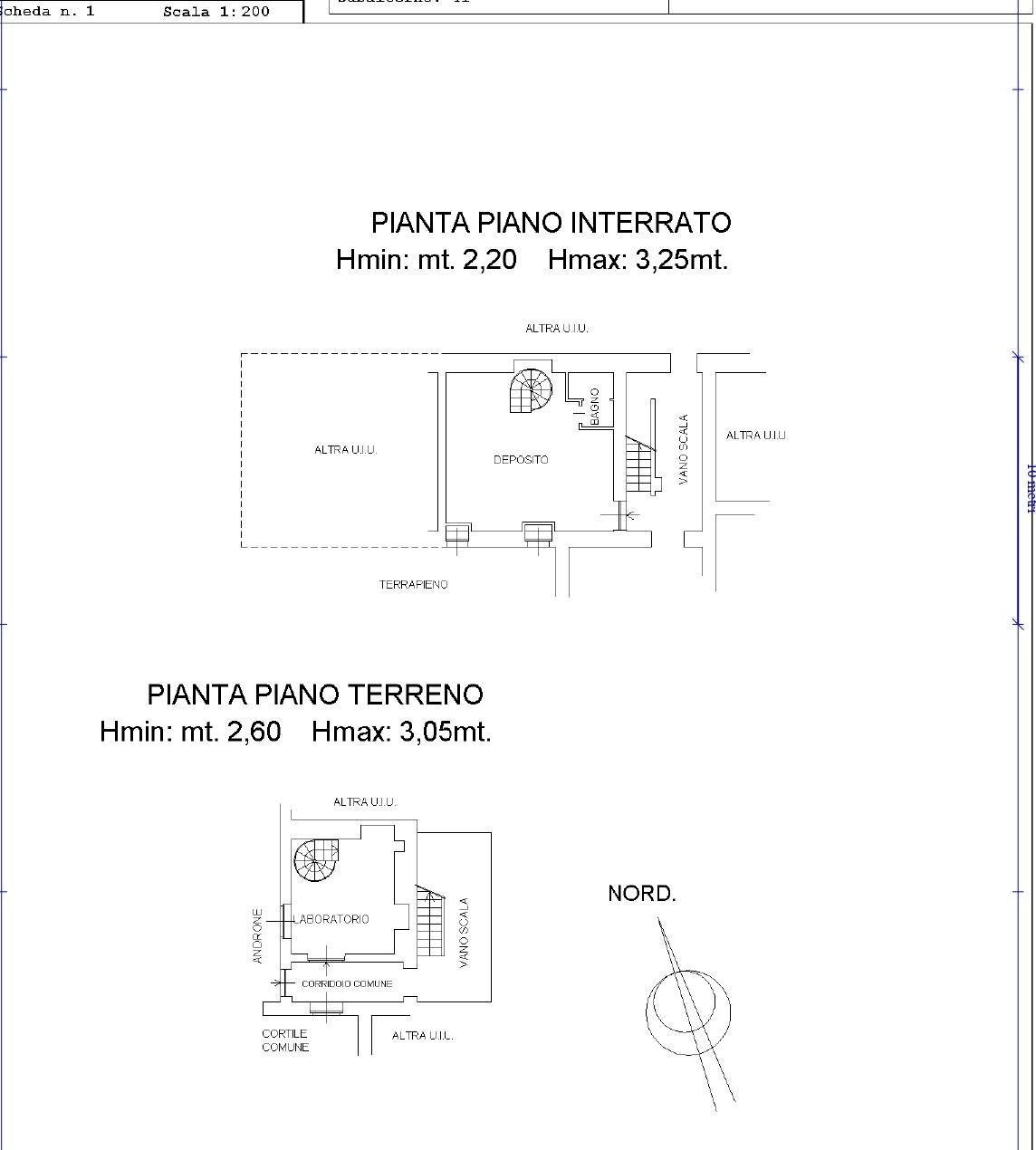 Foto 17 - Laboratorio Via Garibaldi
 
53, Torino - planimetria 1