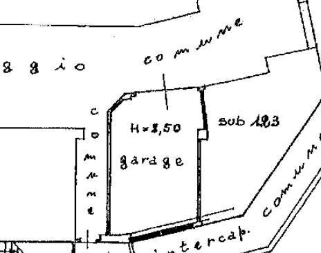 Foto 6 - Box Via V. Veneto, Sarnico - planimetria 1