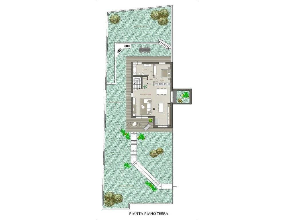 Villa via Don E. Adami, 38, Alzano Lombardo - planimetria 1