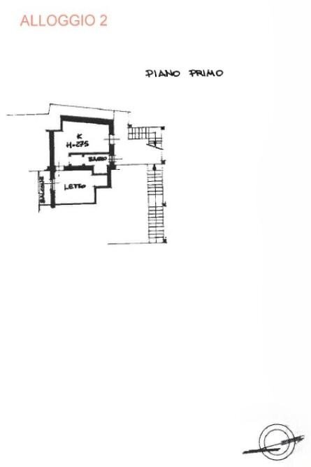 Appartamento Frazione Caldirola, Fabbrica Curone - planimetria 1
