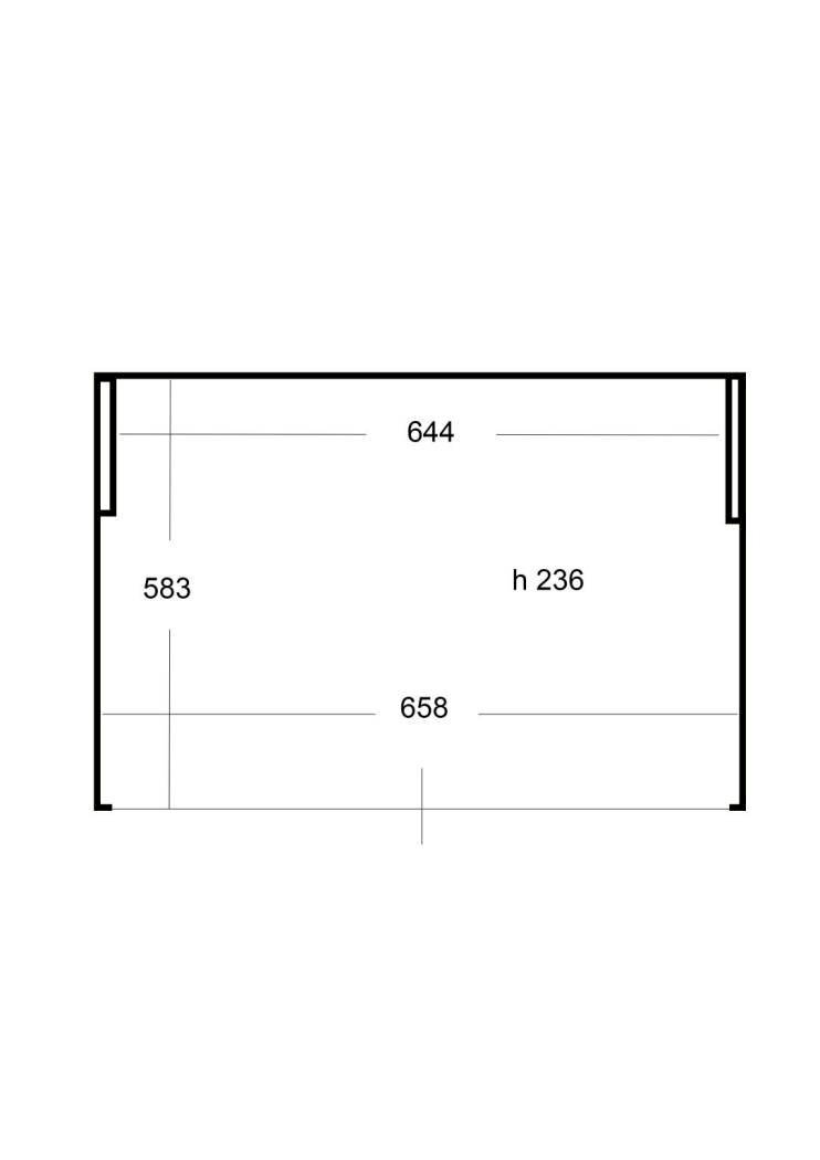 Box via alla Stazione per Casella, 14, Genova (zona Castelletto) - planimetria 1