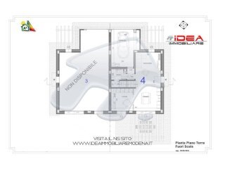 Planimetria - Villa via Jacopo da Porto Nord, Modena - foto 24