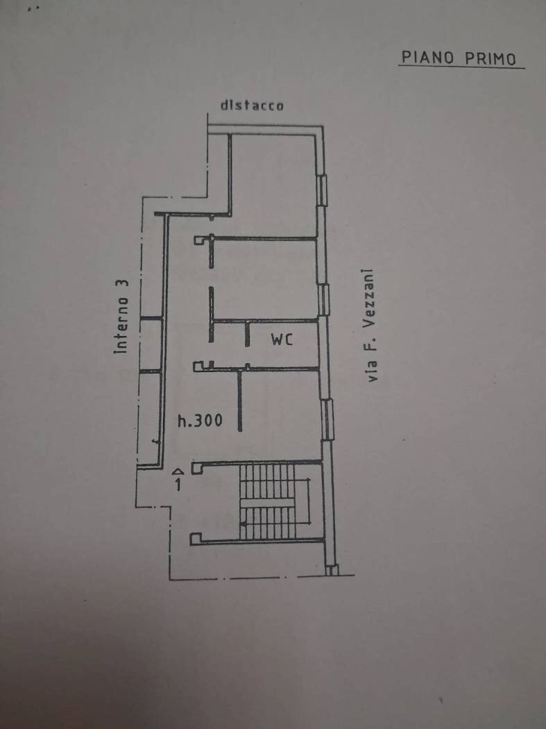 Ufficio Genova (zona Sampierdarena) - planimetria 1