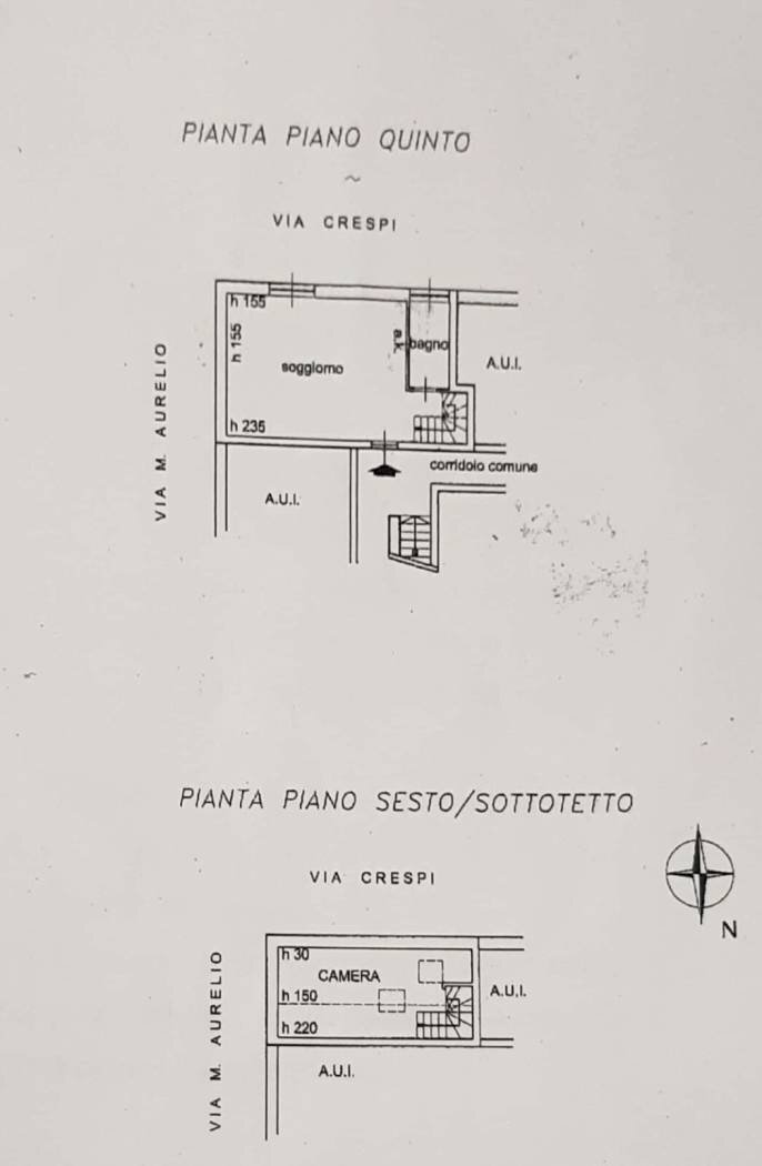 Appartamento via Pietro Crespi, 10, Milano - planimetria 1