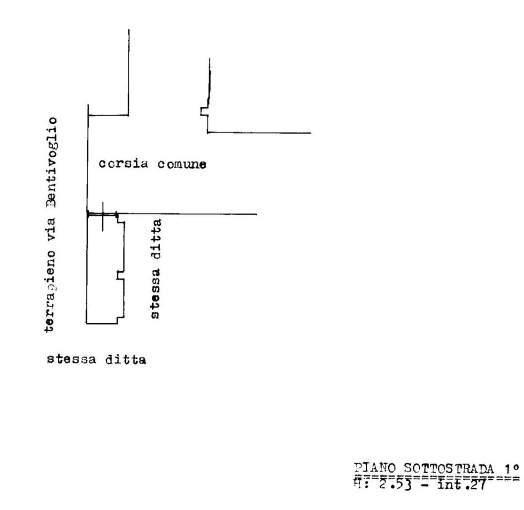 Garage - Autosilos - Parcheggio via Paolo Bentivoglio, 20, Catania - planimetria 1
