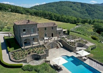 Vista - Villa strada Provinciale di Lisciano Niccone, Lisciano Niccone - foto 2