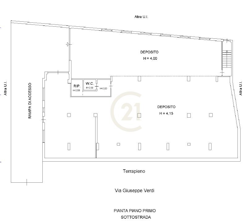 Planimetria.png - Magazzino Via Giuseppe Verdi 12, Mascalucia - planimetria 1