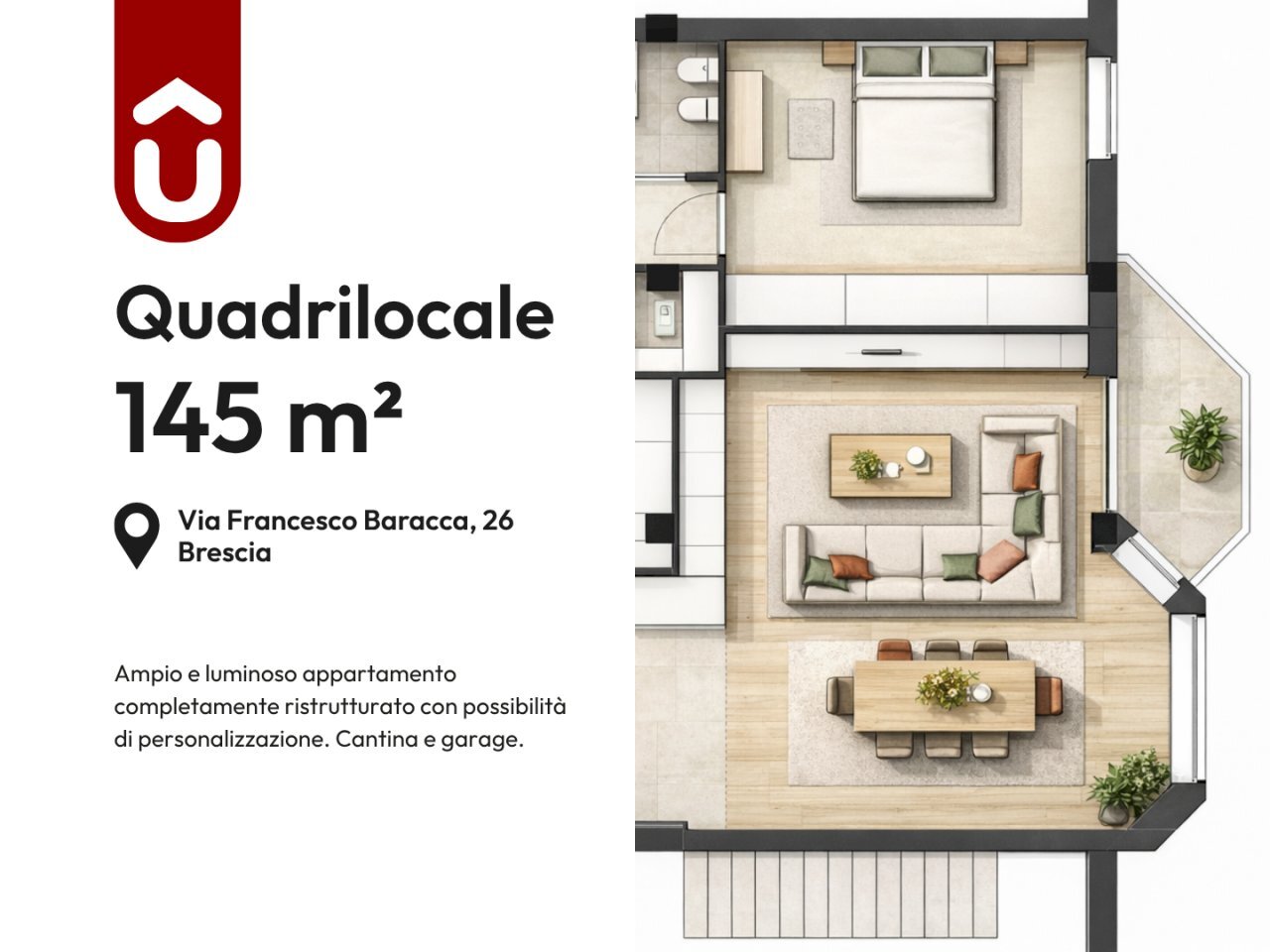 2.png - Quadrilocale Via Francesco Baracca 26, Brescia - foto 1