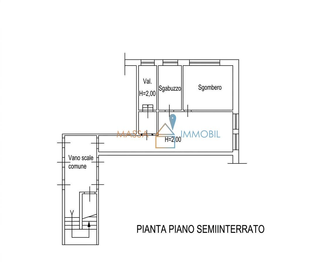 WhatsApp Image 2026-04-20 at 13.58.44.jpeg - Trilocale Via Garibaldi 27, Carrara - planimetria 1