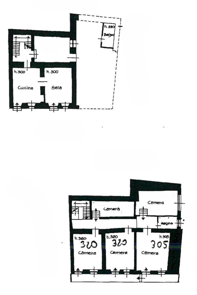 Rustico Via Balbo, Torre Canavese - planimetria 1