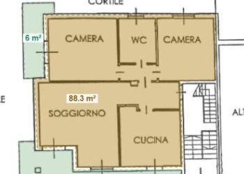 Three-room apartment Vimercate - photo 10