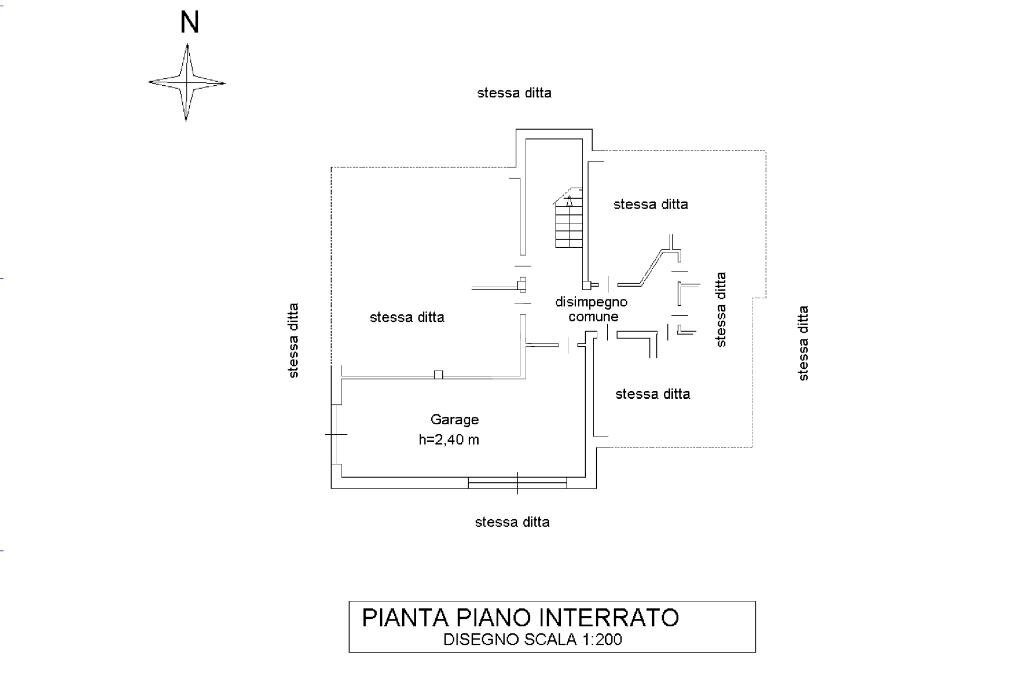 Bilocale Corso Italia, Robassomero - planimetria 1