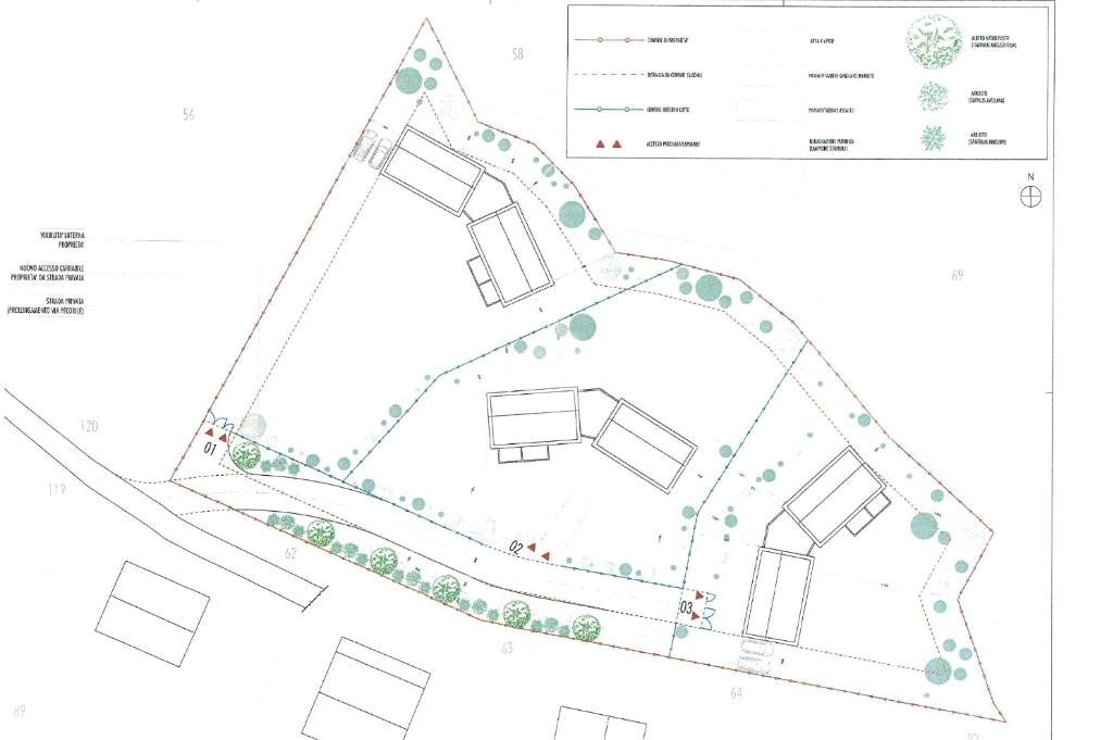 Villa Via Pecorile, Viano - planimetria 1