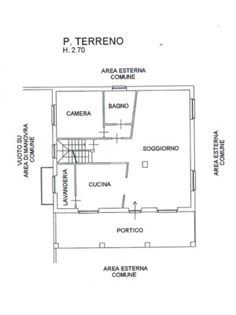 Villa Via Francesco Bertino, Lombardore - planimetria 1