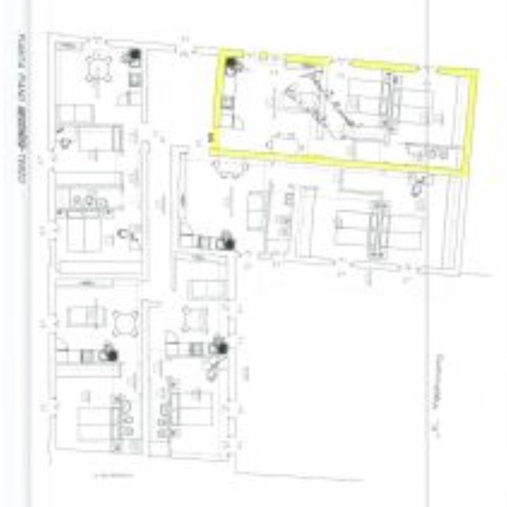 Trilocale Via Guido Zucchini, 10, Bologna (zona Centro Storico) - planimetria 1