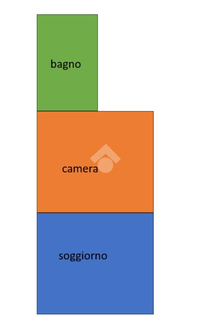 Bilocale Borgo Riccio da Parma, Parma - planimetria 1