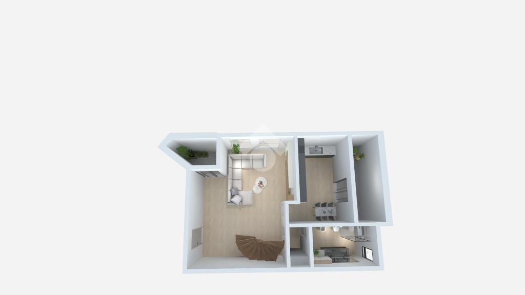 Four-room apartment Via Sondrio, Gessate - floor plans 1