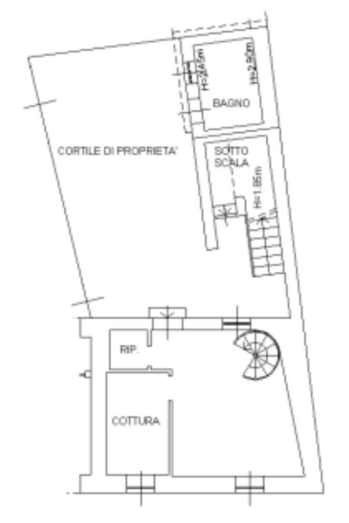 Trilocale Via S. Massimo, Sedriano - planimetria 1