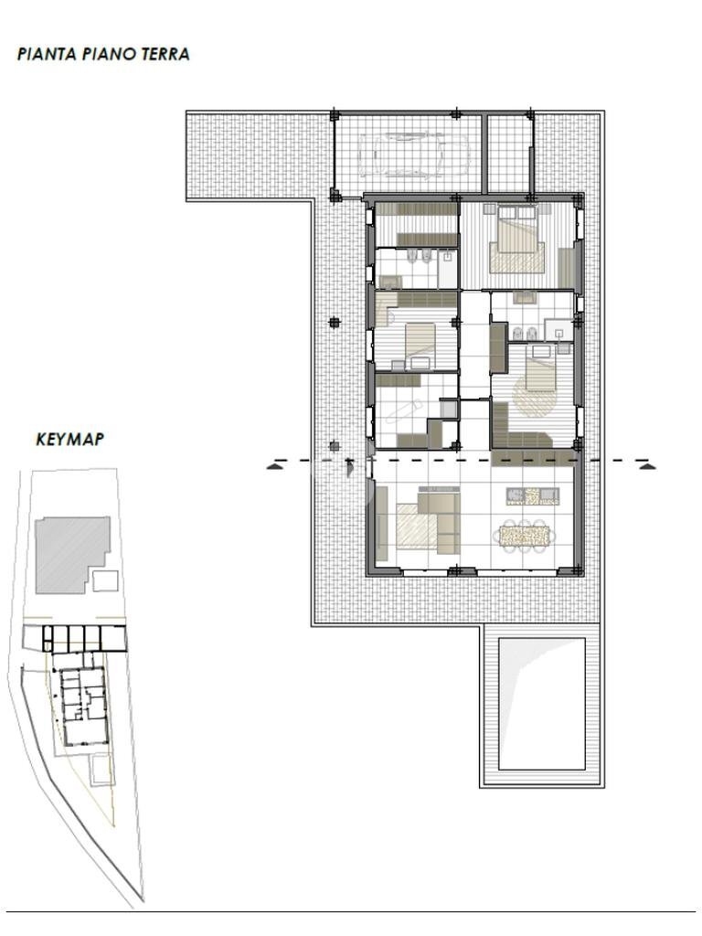 Villa Via Parlamento, Cossato - floor plans 1