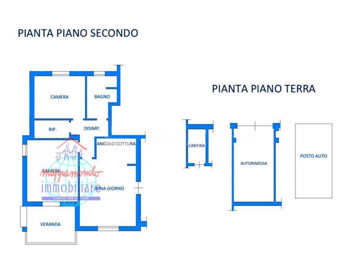 Foto 40 - Trilocale VIA 25 APRILE
 
19, Sala Bolognese - planimetria 1