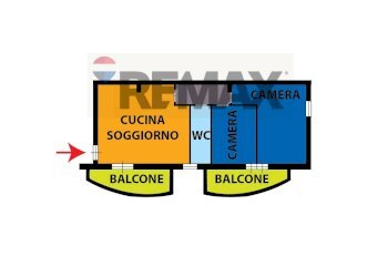 Pianta 2D - Three-room apartment terza traversa castagna
 
32, Casoria - photo 21