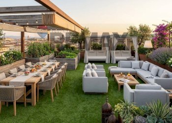 Rendering roof garden - Trilocale Via Lanza
 
72, Triggiano - foto 14