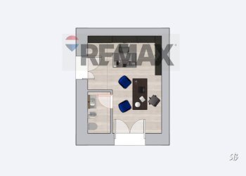 Planimetria arredata - Commercial Premises Via Lanza
74, Triggiano - photo 4
