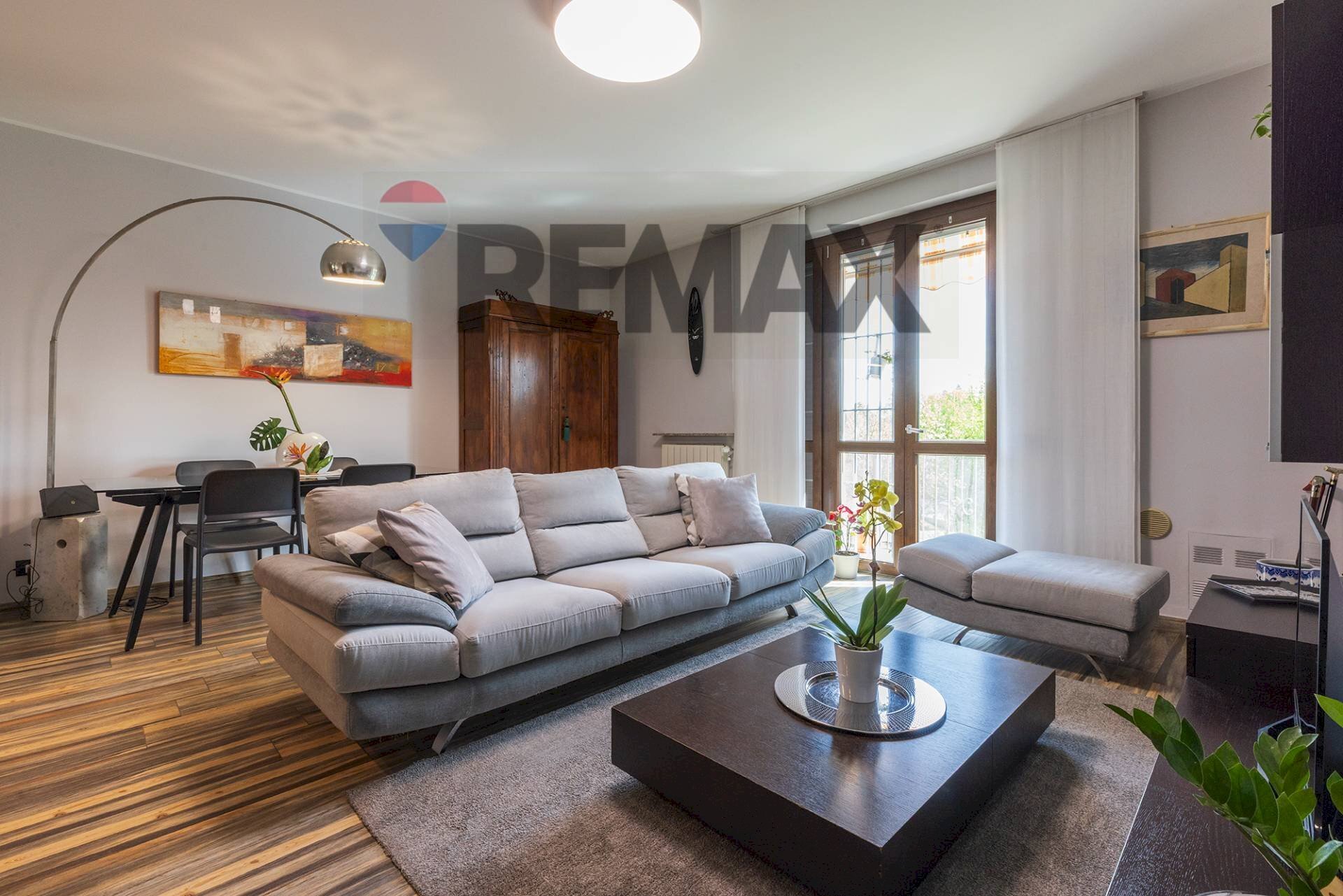 Soggiorno - Trilocale via Aldo Moro
 
15, Carnago - foto 2