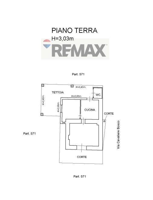 Pianta 2D - Casa indipendente Via Cavaliere Bosco, Santa Maria di Licodia - planimetria 1