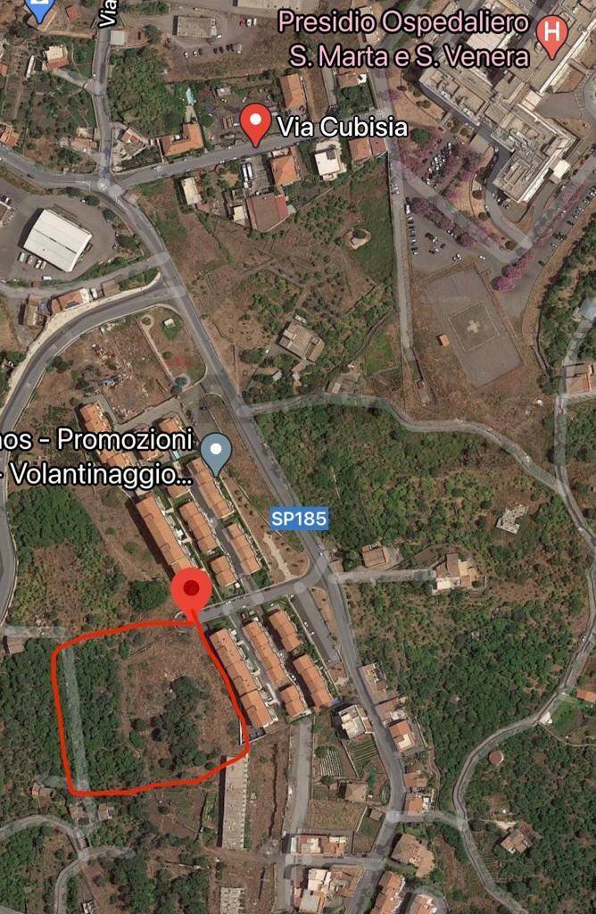 Posizione della mappa - Terreno agricolo via cubisia
 
snc, Aci Catena - planimetria 1