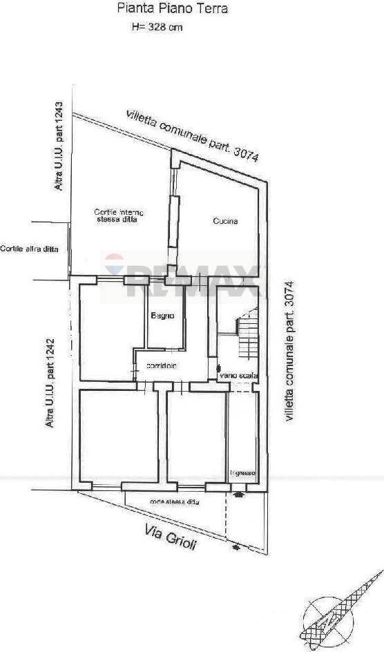 Pianta 2D - Quadrilocale Via Grioli
 
29, Villafranca Tirrena - planimetria 1
