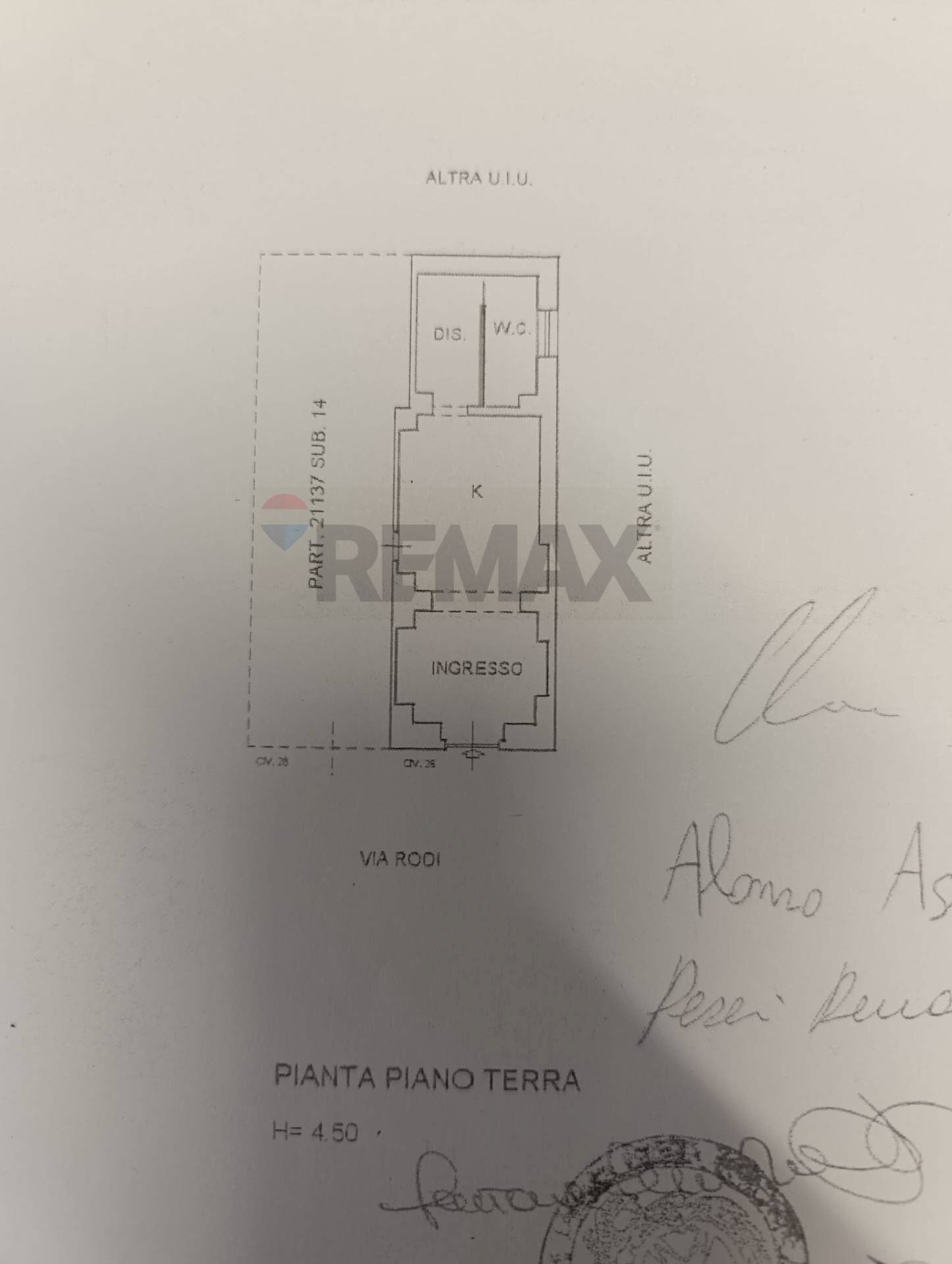 Pianta 2D - Casa indipendente Via Rodi
 
26, Catania - planimetria 1