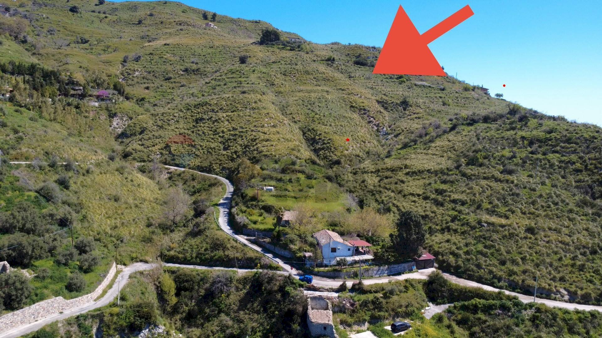 Vista delle montagne - Terreno edificabile CONTRADA GRIMAUDO, Castelmola - foto 3