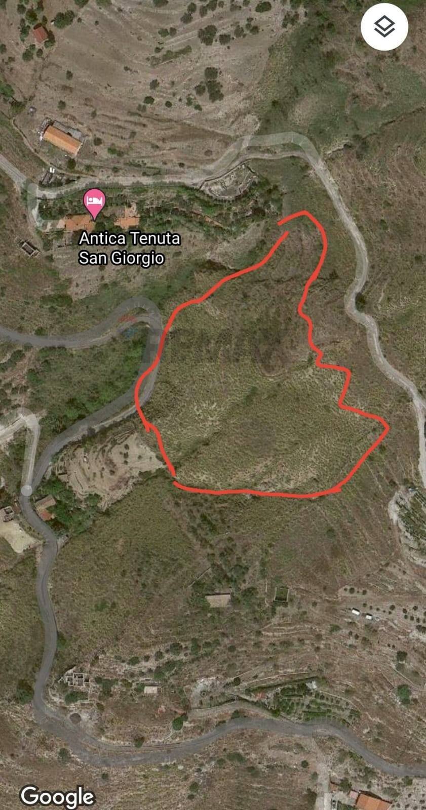 Posizione della mappa - Terreno edificabile CONTRADA GRIMAUDO, Castelmola - planimetria 1