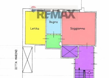 Pianta 2D - Bilocale VIA CONSOLARE VALERIA
 
36, Giardini-Naxos - foto 15