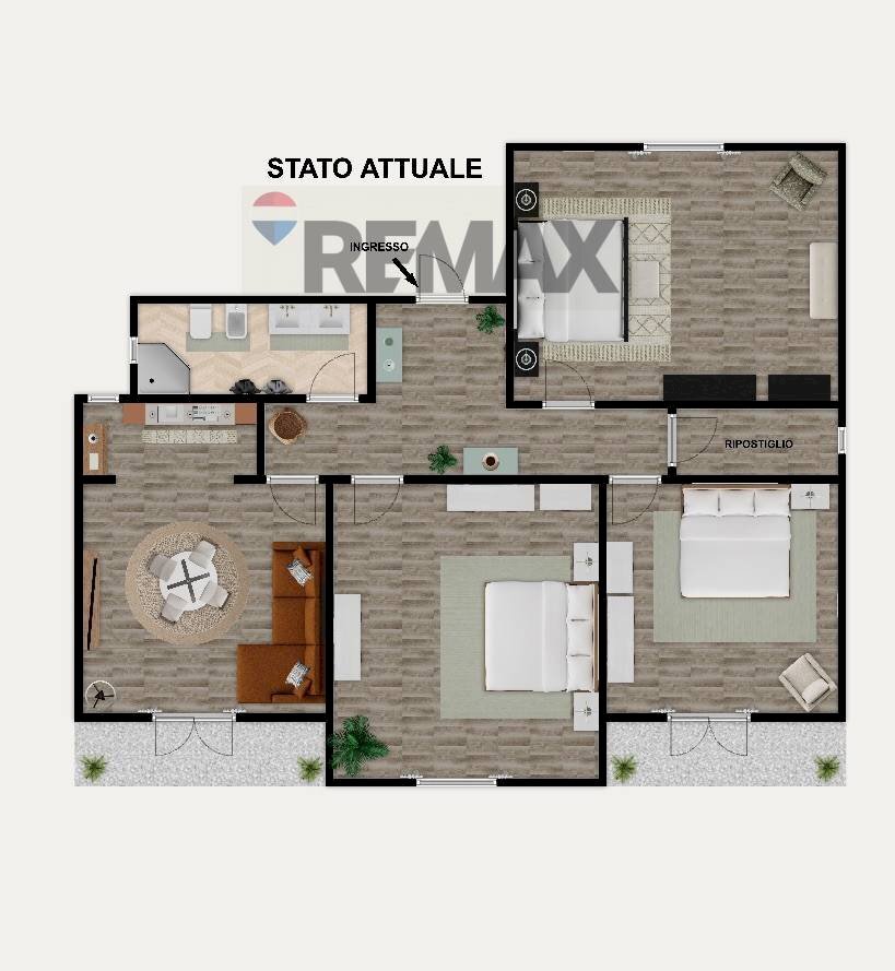 Pianta 2D - Casa indipendente Via Ronco
 
17, Quiliano - planimetria 1